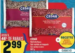 Marché Adonis CEDAR Haricots/Beans offer