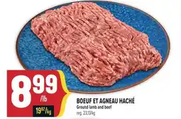 Marché Adonis BOEUF ET AGNEAU HACHÉ | GROUND LAMB AND BEEF offer