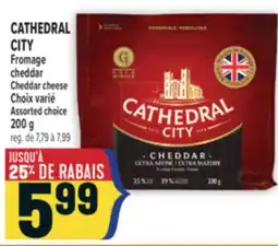 Marché Adonis CATHEDRAL CITY FROMAGE CHEDDAR | CATHEDRAL CITY CHEDDAR CHEESE offer