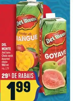 Marché Adonis DEL MONTE Jus | Juice offer