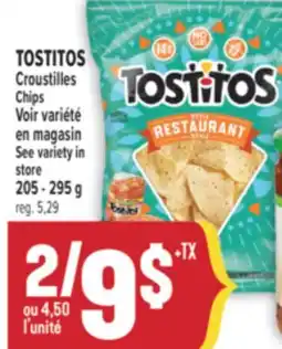 Marché Adonis TOSTITOS Croustilles | Chips offer