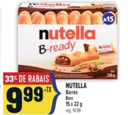 Marché Adonis NUTELLA BARRES | NUTELLA BARS offer