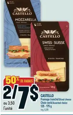 Marché Adonis CASTELLO FROMAGE TRANCHÉ | SLICED CHEESE offer