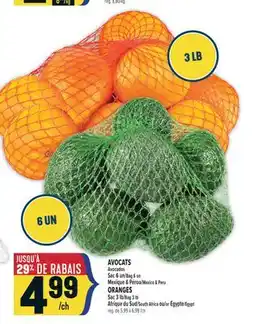 Marché Adonis AVOCATS ET ORANGES | AVOCADOS offer