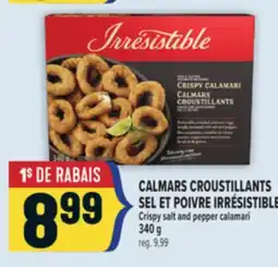Marché Adonis CALMARS CROUSTILLANTS SEL ET POIVRE IRRÉSISTIBLE | Crispy salt and pepper calamari offer