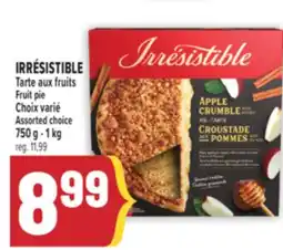 Marché Adonis IRRÉSISTIBLE TARTE AUX FRUITS | IRRÉSISTIBLE FRUIT PIE offer