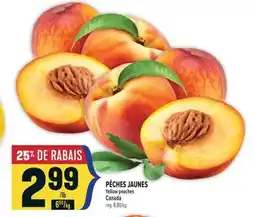 Marché Adonis PÊCHES JAUNES | YELLOW PEACHES offer