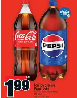 Super C BOISSON GAZEUSE PEPSI, COKE | SOFT DRINK offer