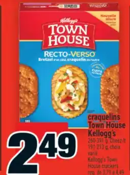 Super C craquelins Town House Kellogg's | Kellogg's Town House crackers offer
