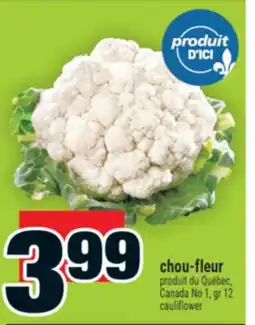 Super C chou-fleur | cauliflower offer