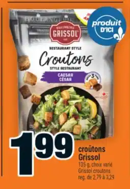 Super C croûtons Grissol | Grissol croutons offer