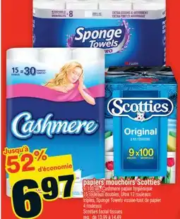 Super C papiers mouchoirs Scotties | Scotties facial tissues offer