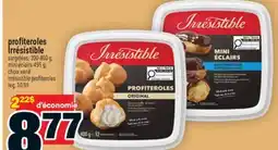 Super C profiteroles Irrésistible | Irrésistible profiteroles offer