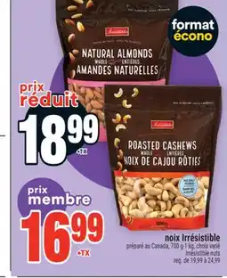 Super C noix | nuts Irrésistible offer