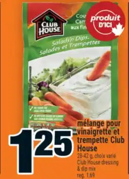 Super C mélange pour vinaigrette et trempette Club House | Club House dressing & dip mix offer