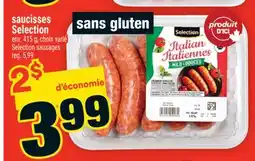 Super C SAUCISSES SELECTION | SELECTION SAUSAGES offer