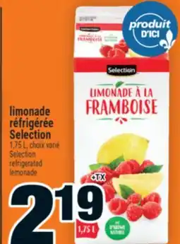 Super C limonade réfrigérée Selection | refrigerated lemonade offer