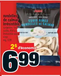 Super C rondelles de calmar Irrésistible | Irrésistible squid rings offer