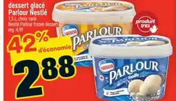 Super C dessert glacé Parlour Nestlé | Nestlé Parlour frozen dessert offer