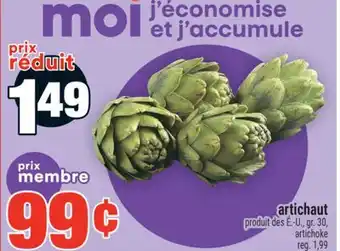 Super C artichaut | artichoke offer