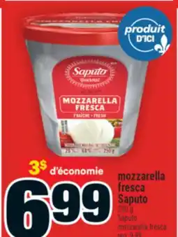 Super C Mozzarella fresca Saputo | Saputo mozzarella fresca offer