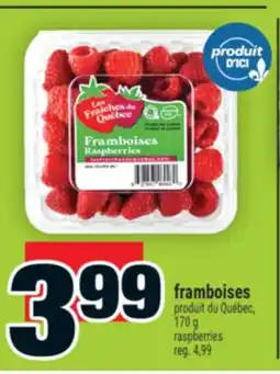 Super C Framboises | raspberries offer