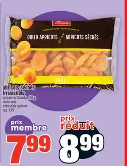 Super C abricots séchés Irrésistible | Irrésistible apricots offer