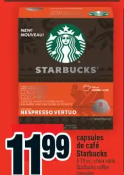 Super C capsules de café Starbucks |Starbucks coffee capsules offer