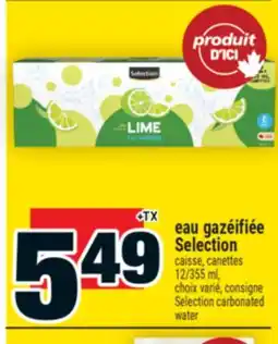 Super C eau gazéifiée Selection | Selection carbonated water offer