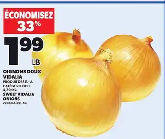 Provigo SWEET VIDALIA ONIONS offer