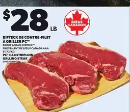 Provigo PC CAB STRIPLOIN GRLLING STEAK offer