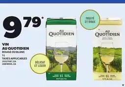 Provigo VIN AU QUOTIDIEN, 1 L offer