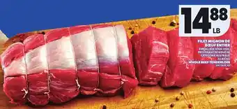 Provigo WHOLE BEEF TENDERLOIN offer