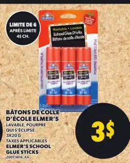 Provigo ELMER'S SCHOOL GLUE STICKS, 3X20 G offer