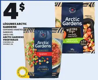 Provigo ARCTIC GARDENS VEGETABLES, 340 G-1 KG offer