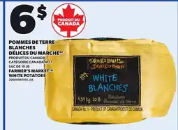 Provigo FARMER'S MARKET WHITE POTATOES, SAC DE 10 LB offer