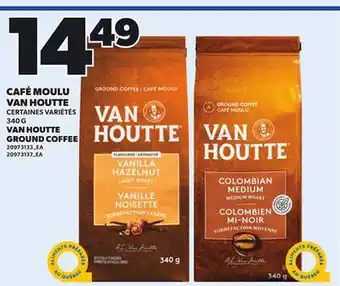 Provigo VAN HOUTTE GROUND COFFEE, 340 G offer