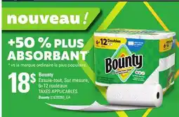 Provigo BOUNTY, 6=12 rouleaux offer