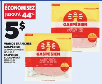Provigo GASPESIEN SLICED MEAT, 175/200 G offer