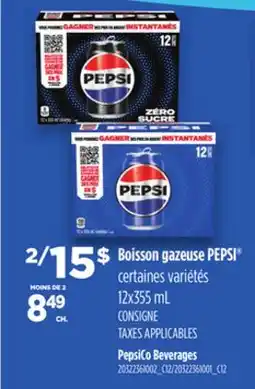 Provigo PEPSICO BEVERAGES, 12x355 mL offer