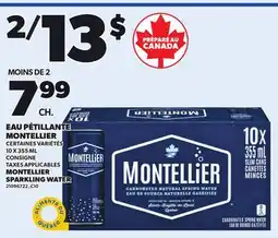 Provigo MONTELLIER SPARKLING WATER, 10 X 355 ML offer