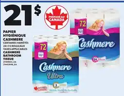 Provigo CASHMERE BATHROOM TISSUE, 24=72 ROULEAUX offer