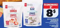 Provigo PC PACIFIC LARGE WHITE SHRIMP, 31-40 PAR LB, 400 G offer