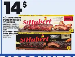 Provigo ST-HUBERT BBQ PORK BACK RIBS offer