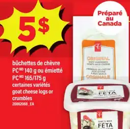 Maxi BĂCHETTES DE CHĂVRE PC 140 G OU ĂMIETTĂ 140 G OU ĂMIETTĂ PC | GOAT CHEESE LOGS OR CRUMBLES offer