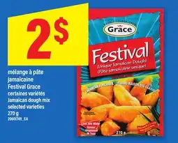 Maxi MÉLANGE À PÂTE JAMAÏCAINE FESTIVAL GRACE | JAMAICAN DOUGH MIX, 270 g offer