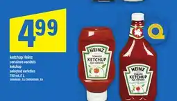 Maxi KETCHUP HEINZ | KETCHUP, 750 mL/1 L offer