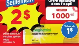 Maxi PÂTES SANS NOM , 900 g offer