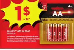 Maxi PILES PC AA4 OU AAA2 offer