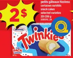 Maxi PETITS GÂTEAUX HOSTESS, 201-206 g offer